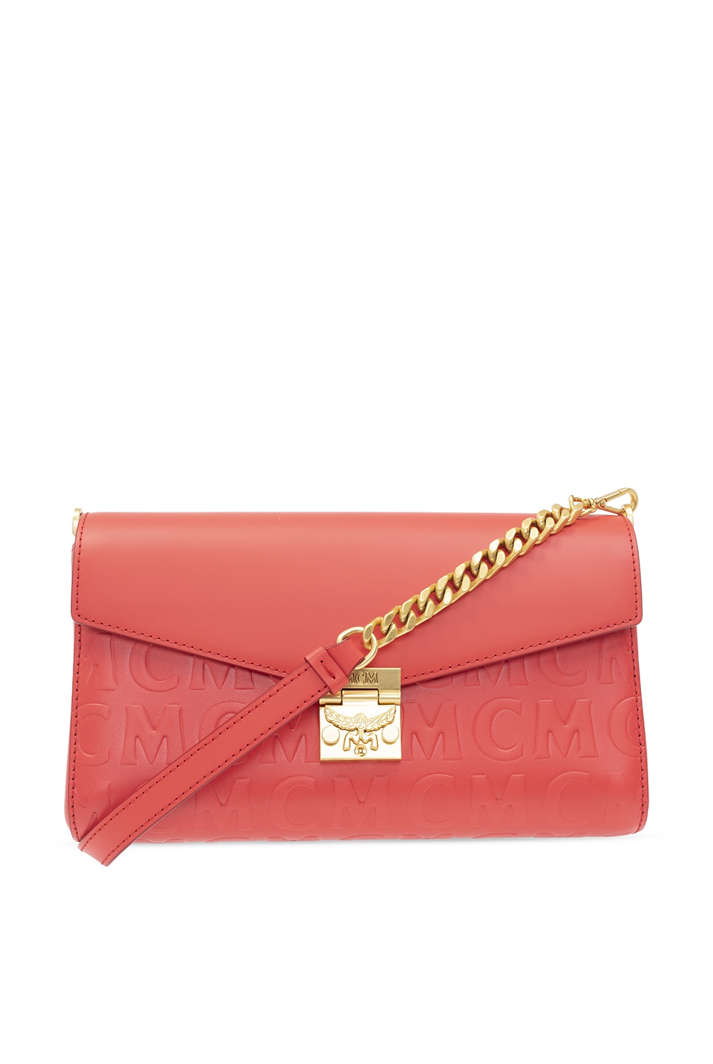 Red discount mcm crossbody